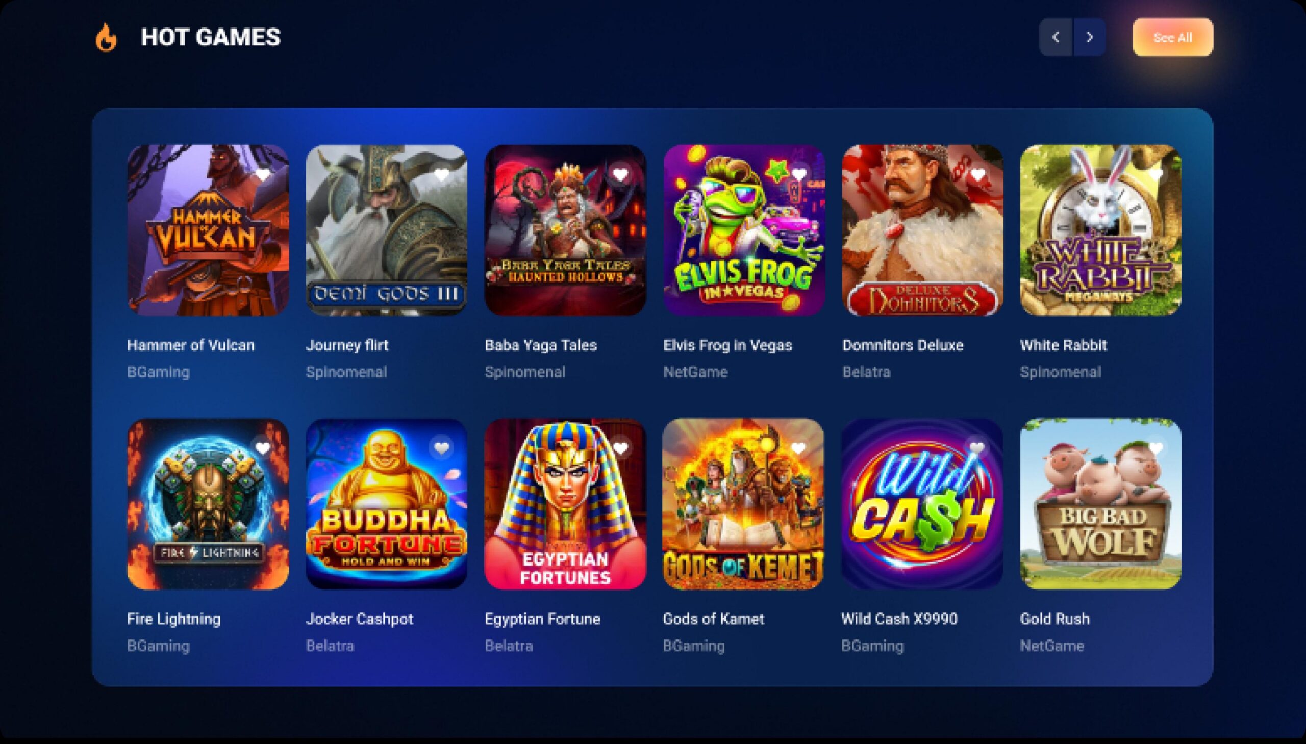 Azur Slot site